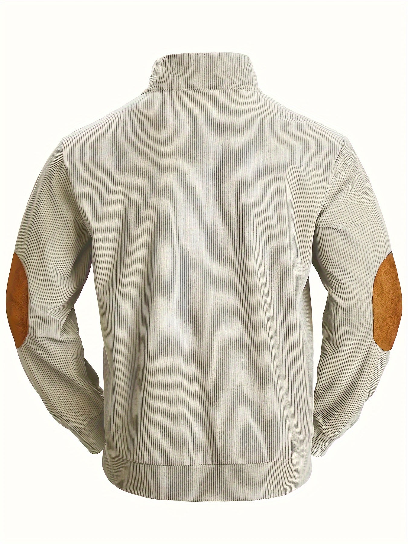 Vintage Style Ribbed Men's Color Block Long Sleeve Turtleneck Henley Shirt, Fall Spring, Outdoor Travel